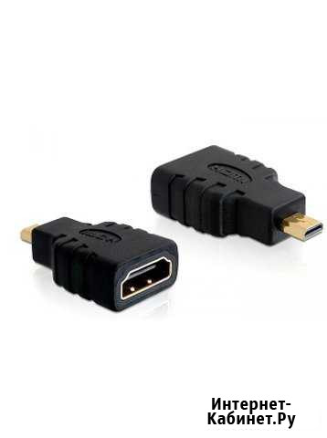 Переходник microHDMi - HDMi Калининград - изображение 1