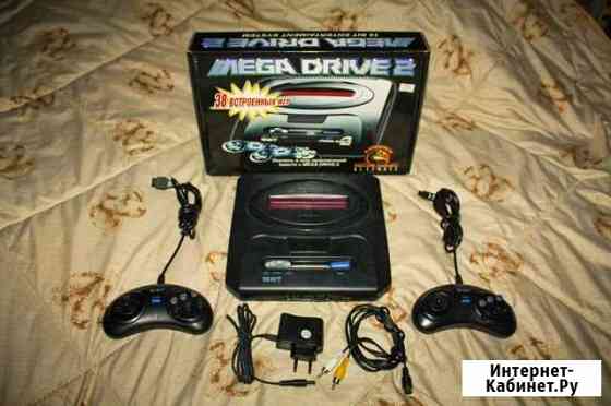Sega Mega Drive 2 + 38 встроенных игр Бронницы