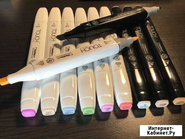 Маркеры Touch twin marker brush и обычные Хатанга - изображение 1