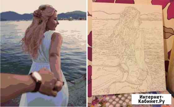 Картины по номерам по фото Набережные Челны