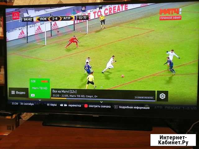 LED Телевизор SAMSUNG 40 UE40H5003 в отл. сост Челябинск - изображение 1