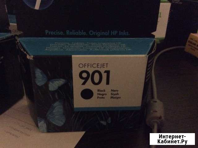 Картридж hp901 black 3 штуки Новороссийск - изображение 1