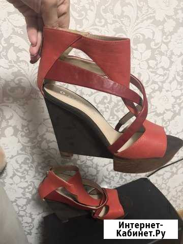 Босоножки элитные кожаные новые Самара - изображение 1