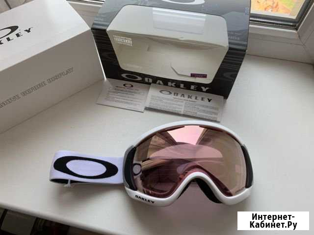Сноуборд маска Oakley Canopy Prizm HI Pink Воронеж - изображение 1