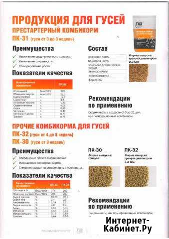 Комбикорм для Уток и Гусей Маркс - изображение 1