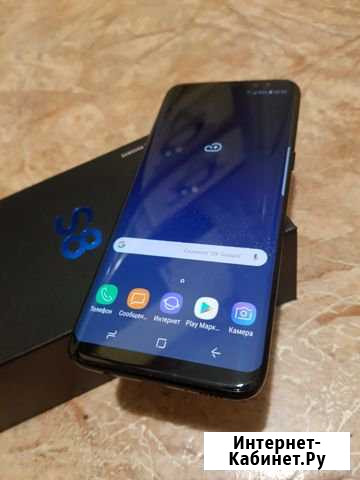 SAMSUNG s8 Черный 64Гб Красноярск - изображение 1