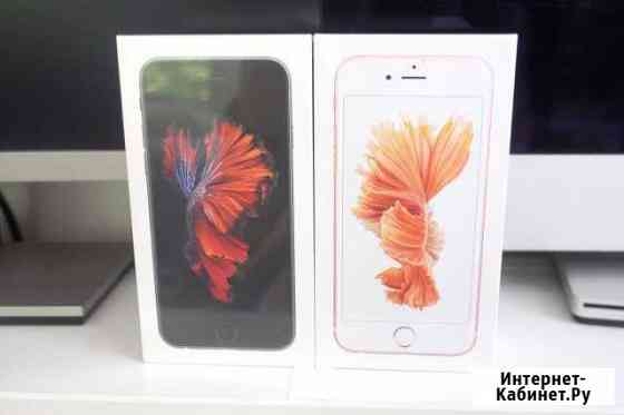 Новенький iPhone 6s розовый 16гб Нальчик