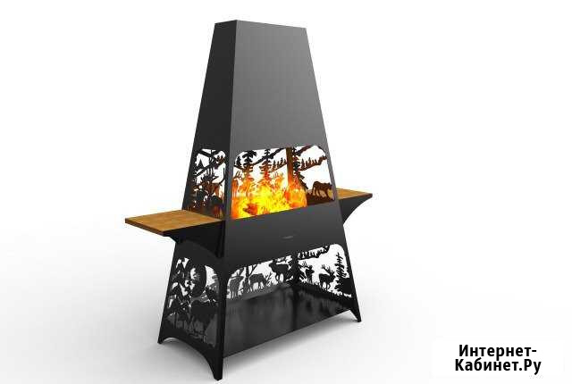 Мангал камин костровая чаша очаг чертежи Иваново - изображение 1