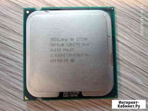 Процессор intel core 2 duo e7500 2,93ггц Феодосия