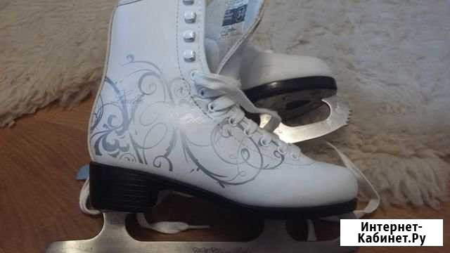 Коньки фигурные р-р 34 Брянск - изображение 1