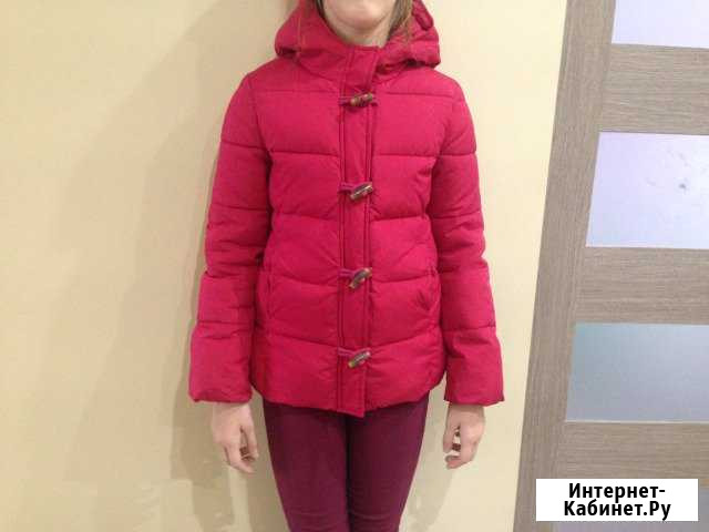 Пуховик демисезонный Benetton L 140-150 Благовещенск - изображение 1