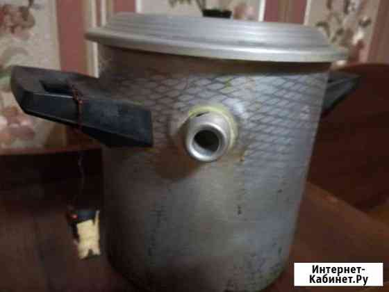 Алюминиевая кастрюля для кипячения молока СССР Брянск