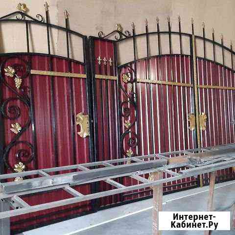 Кованные ворота Кузнецк