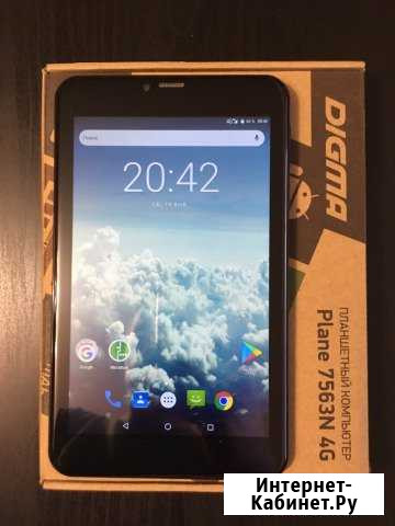 Планшет Digma Plane 7563N 4G, 1GB, 16GB Набережные Челны - изображение 1