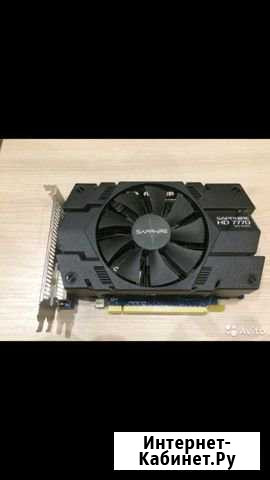 Видеокарта Radeon sapphire hd 7770 1gb gddr 5 Баксан - изображение 1