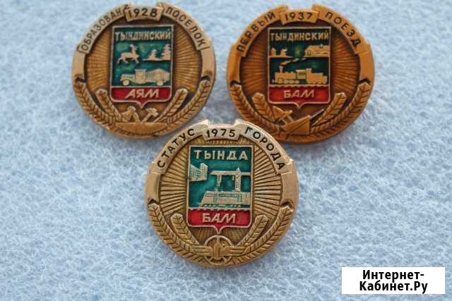 Значки Тында Благовещенск - изображение 1