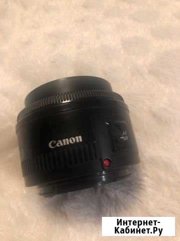 Объектив canon 50mm, 1:1.8 EF Балашиха - изображение 1