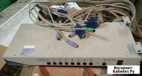 Переключатель KVM квм PS/2 VGA 8 портов Maxxtro Подольск