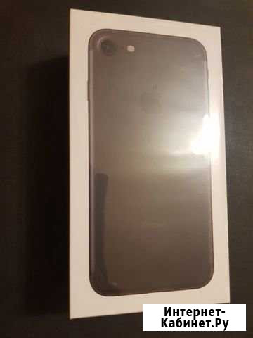 Apple iPhone 7 Black 32 Gb / Новый, сегодня куплен Петрозаводск - изображение 1