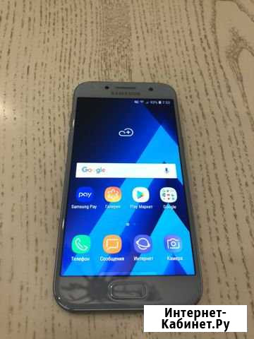 SAMSUNG Galaxy A3 2017 Blue Казань - изображение 1