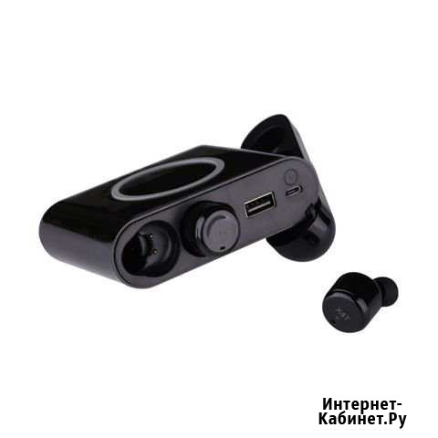 Беспроводные наушники x4t с power bank Киров - изображение 1