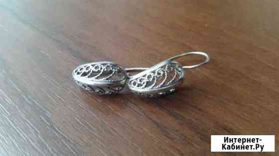 Серьги серебряные Пятигорск