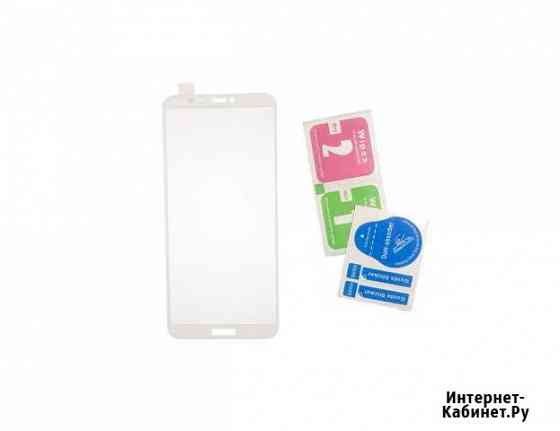 Защитное стекло для Huawei P Smart белое Челябинск