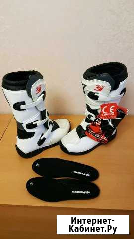 Мотоботы детские для мотокросса eu 38 Владимир - изображение 1