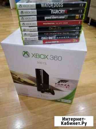 Xbox 360 + 8 игр Сыктывкар
