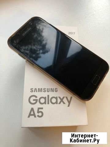 SAMSUNG Galaxy A5 (2017) 32Gb Black Санкт-Петербург - изображение 1