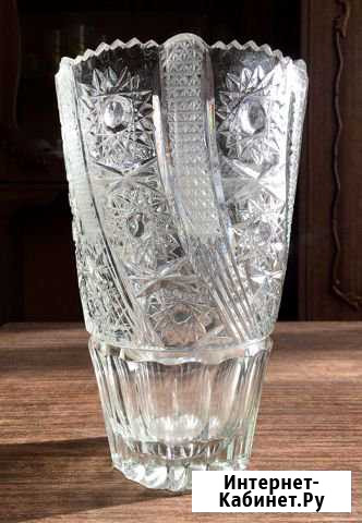 Хрустальная ваза Липецк - изображение 1