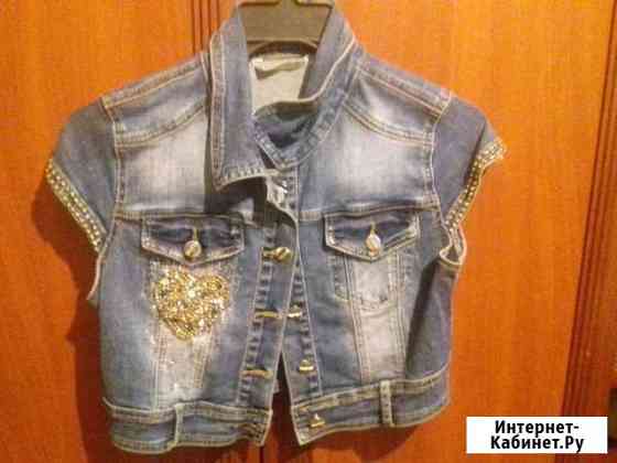 Джинсовая желетка Волгоград