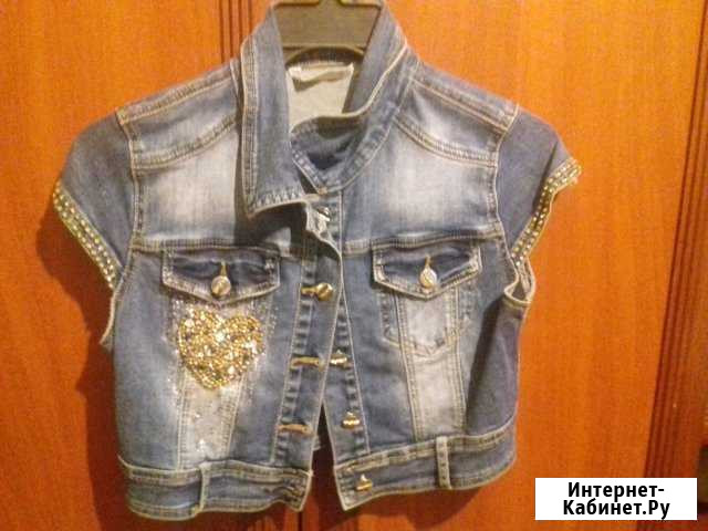 Джинсовая желетка Волгоград - изображение 1