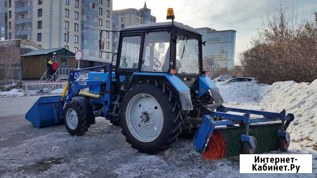 Аренда трактора мтз (щетка+погрузчик фронтальный) Екатеринбург - изображение 1