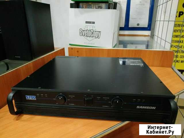 Усилитель мощности samson S700 Саранск - изображение 1