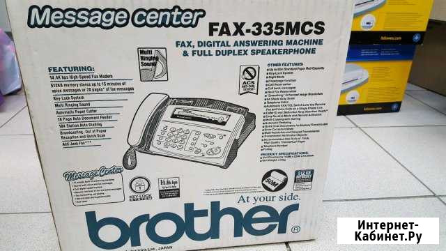Телефон-Факс Brother 335MSC, новый,автоответчик Севастополь - изображение 1
