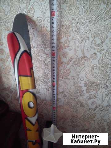 Лыжи с ботинками (детские) Курск - изображение 1