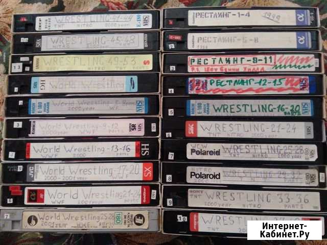Видеокассеты с Рестлингом WCW и WWF Архангельск - изображение 1