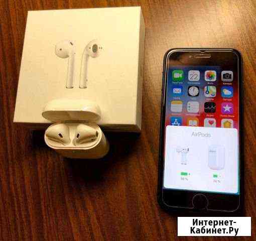 Беспроводные наушники Airpods 2 поколение Сургут