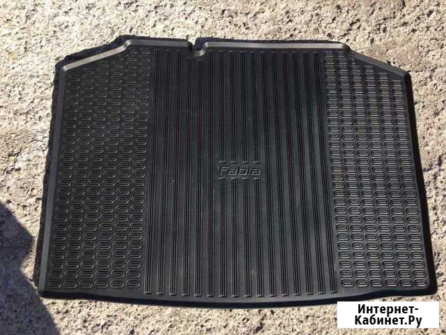 Оригинальный коврик в багажник Skoda Fabia Новокузнецк - изображение 1