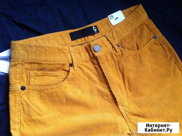 Джинсы G by Guess, вареный вельвет, модель Baggy Барнаул - изображение 1