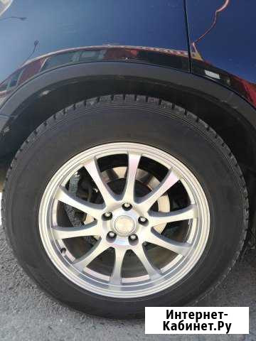 Продам колеса R18 Dunlop (диски Strage) Вилючинск - изображение 1
