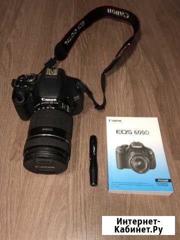 Canon 600D + 18-55 Луга - изображение 1