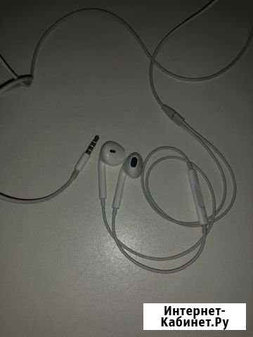 Наушники earpods оригинальные Новосибирск - изображение 1