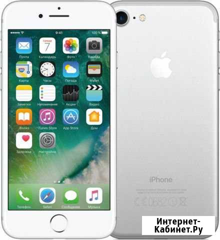 iPhone 7 32 Гб серебристый Владикавказ - изображение 1