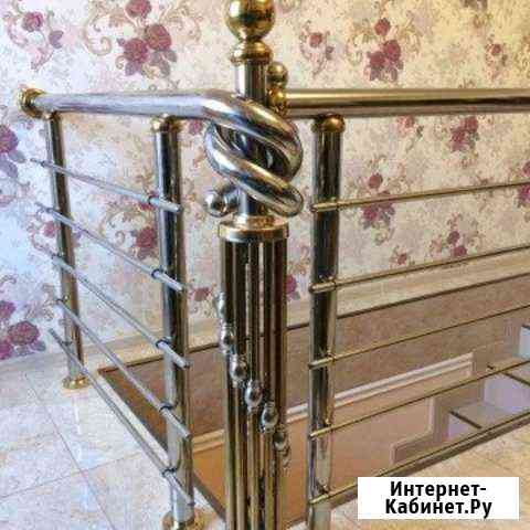 Перила из нержавеющей стали Хасавюрт