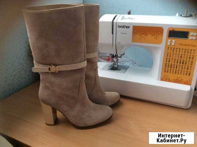 Полусапоги замшевые Астрахань - изображение 1