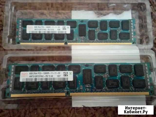 8GB 2Rx4 PC3 12800R 16Gb DDR3 Камышин - изображение 1
