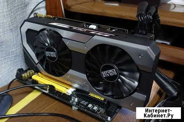 Видеокарта Palit GeForce GTX 1070 Казанское - изображение 1