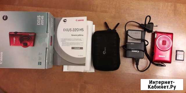 Фотоаппарат Canon Digital Ixus 220 hs Ижевск - изображение 1
